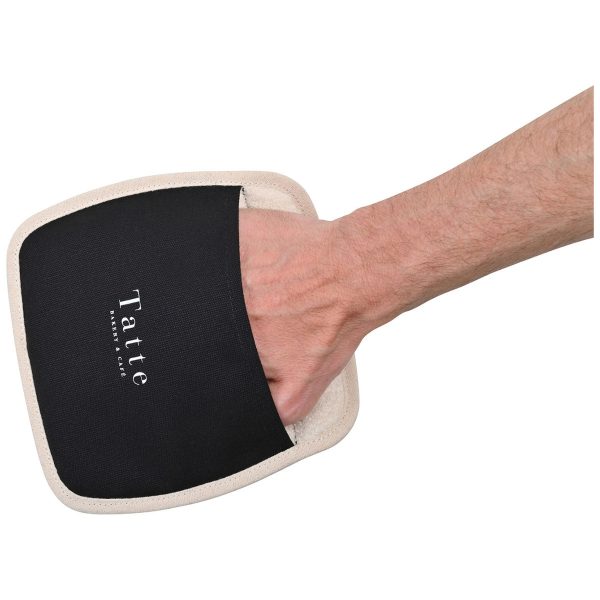 La Cuisine Black Potholder Hot Pad Set Online Sale - Image 5