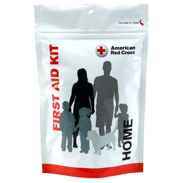 American Red Cross White Home First Aid Zip Kit on Sale - Image 2