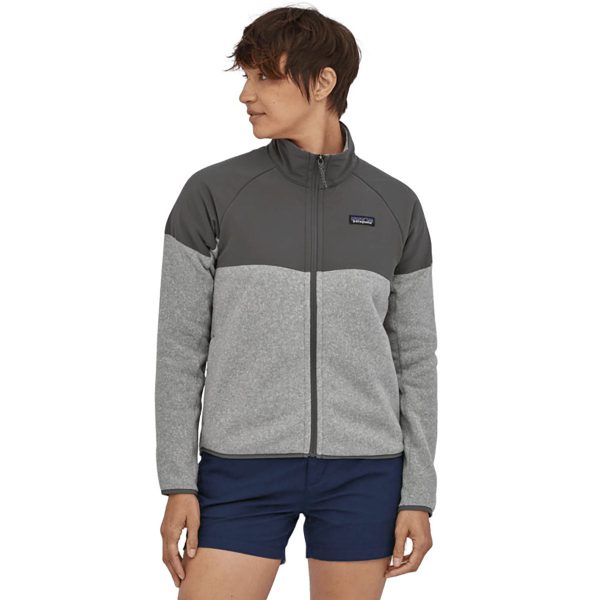 Patagonia Women s Feathered Grey Lightweight Better Sweater Shelled Jacket Supply - Image 2