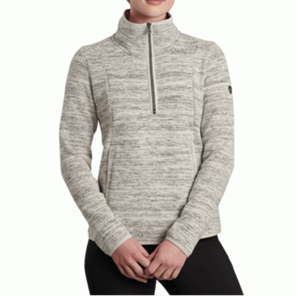 KUHL Women s Ash Ascendyr Quarter Zip Sale