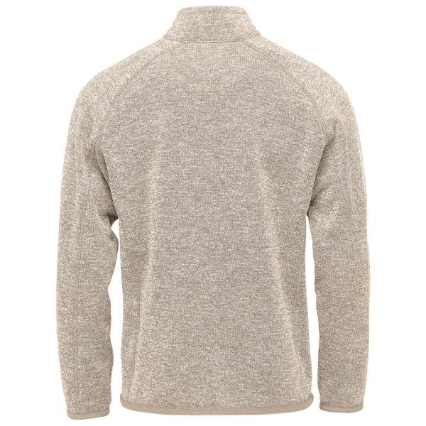 Stormtech Men s Oatmeal Heather Avalante 1 4 Zip Pullover For Discount - Image 2