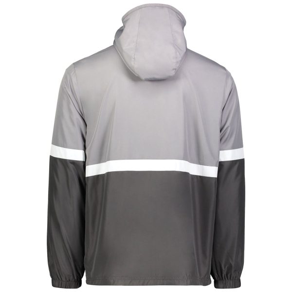 Holloway Men s Athletic Grey Carbon Turnabout Jacket Hot on Sale - Image 2