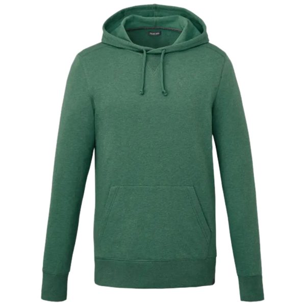 Elevate Men s Juniper Heather Argus Eco Fleece Hoody Hot on Sale